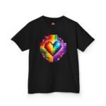 Camiseta infantil Corazón Pixel del catálogo